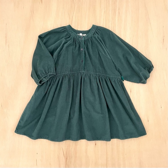 Caramel Corduroy Dress - Picture 5 of 14